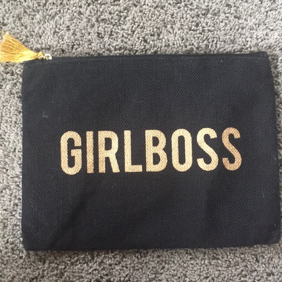GIRLBOSS BURLAP BAG - Picture 1 of 1